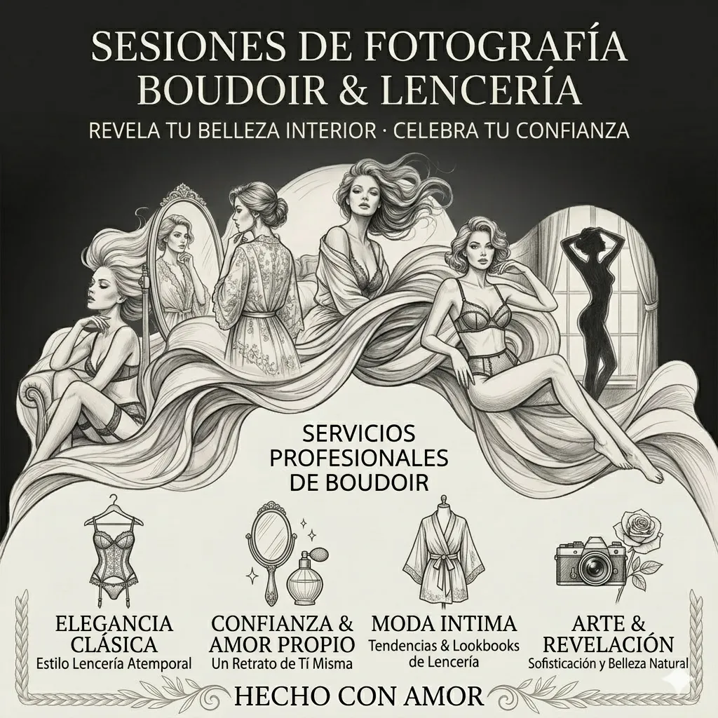 Sesion Boudoir / Lencería ESENCIA (Coleccion)