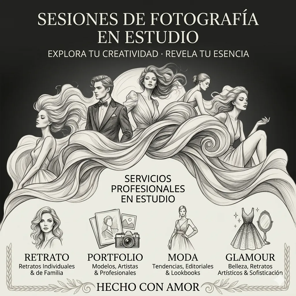 Sesion en estudio Moda / Glamour / Portfolio